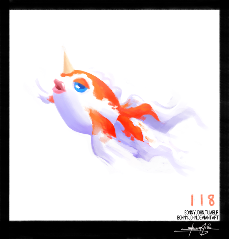 Illustration for article titled Glamorous Goldeen! Pokemon One a Day!